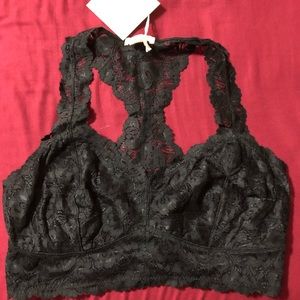 Black bralette